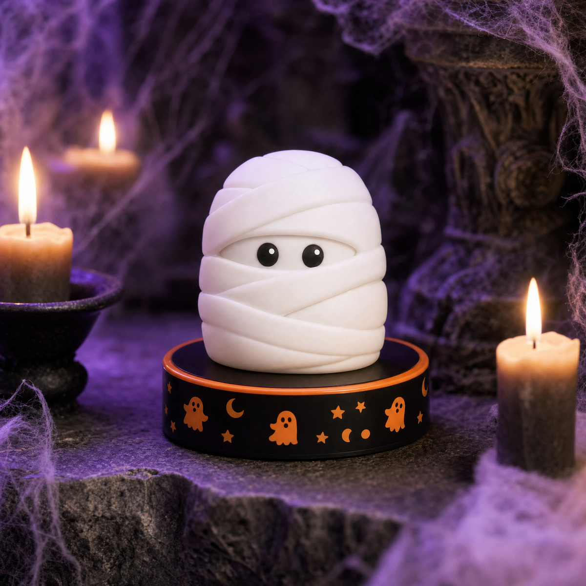 Wrap Star - mummy mochi monster in collector base