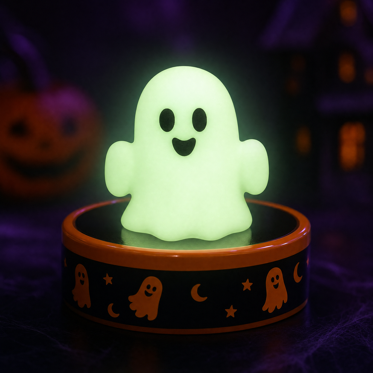 Ecto Glow - rare glow-in-the-dark ghost mochi monster