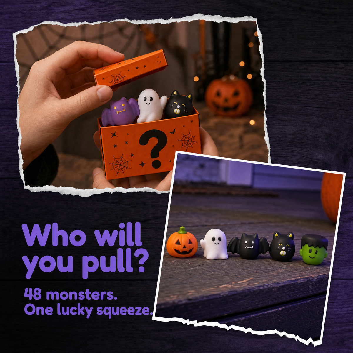 Who will you pull - 48 monsters mystery box
