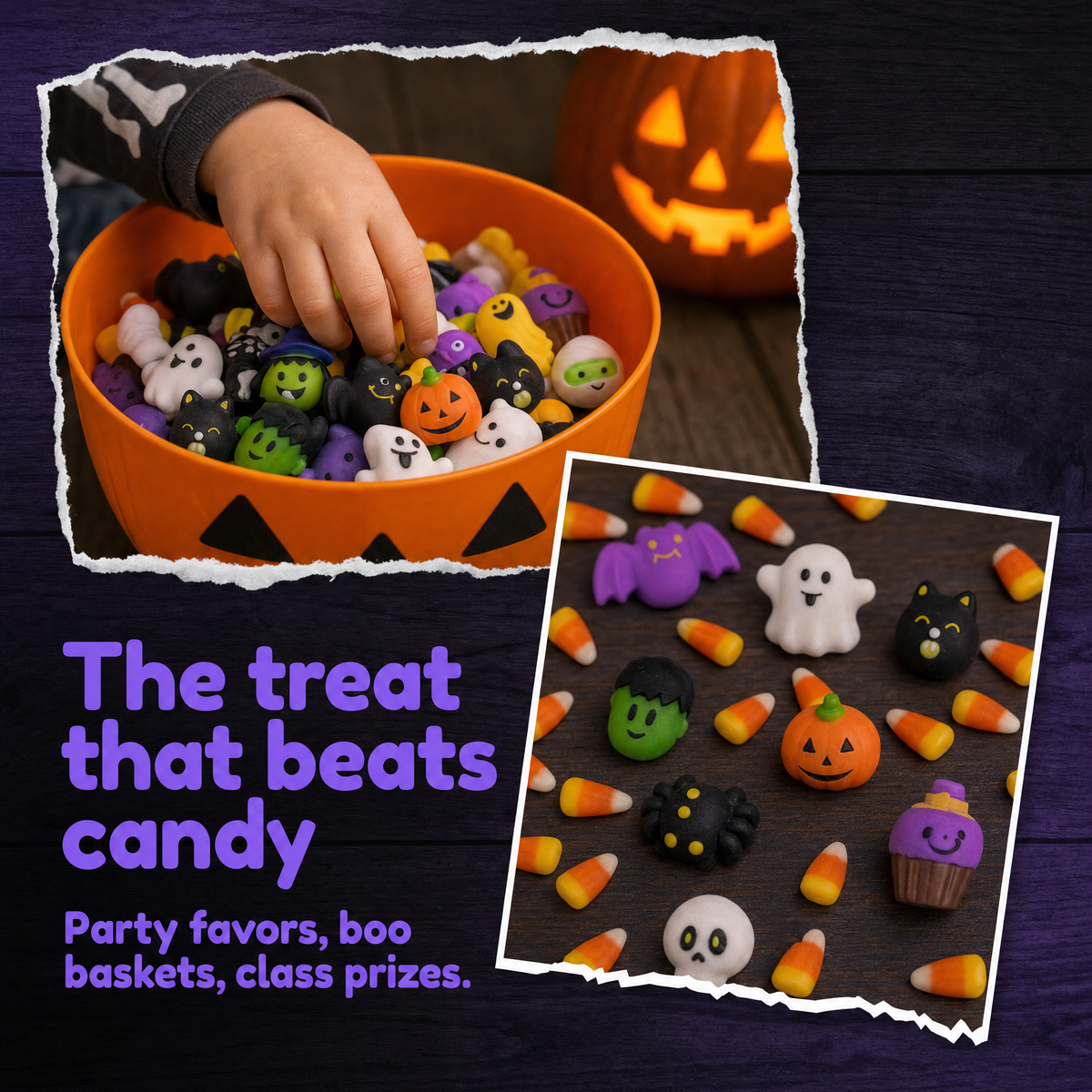 The treat that beats candy - party favors and boo baskets
